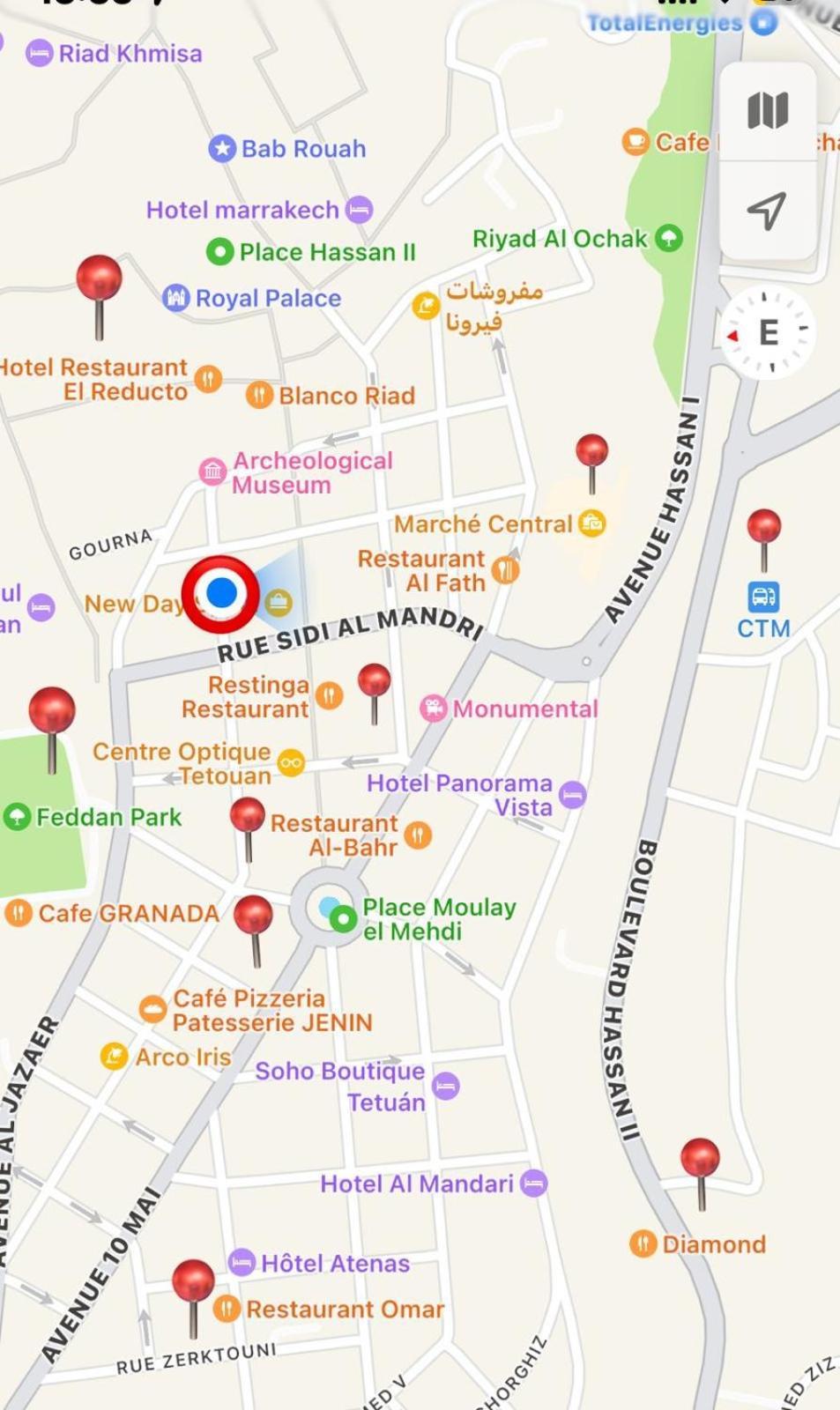 Joli Appart Avec Terrasse Au Centre Ville Tétouan Ngoại thất bức ảnh